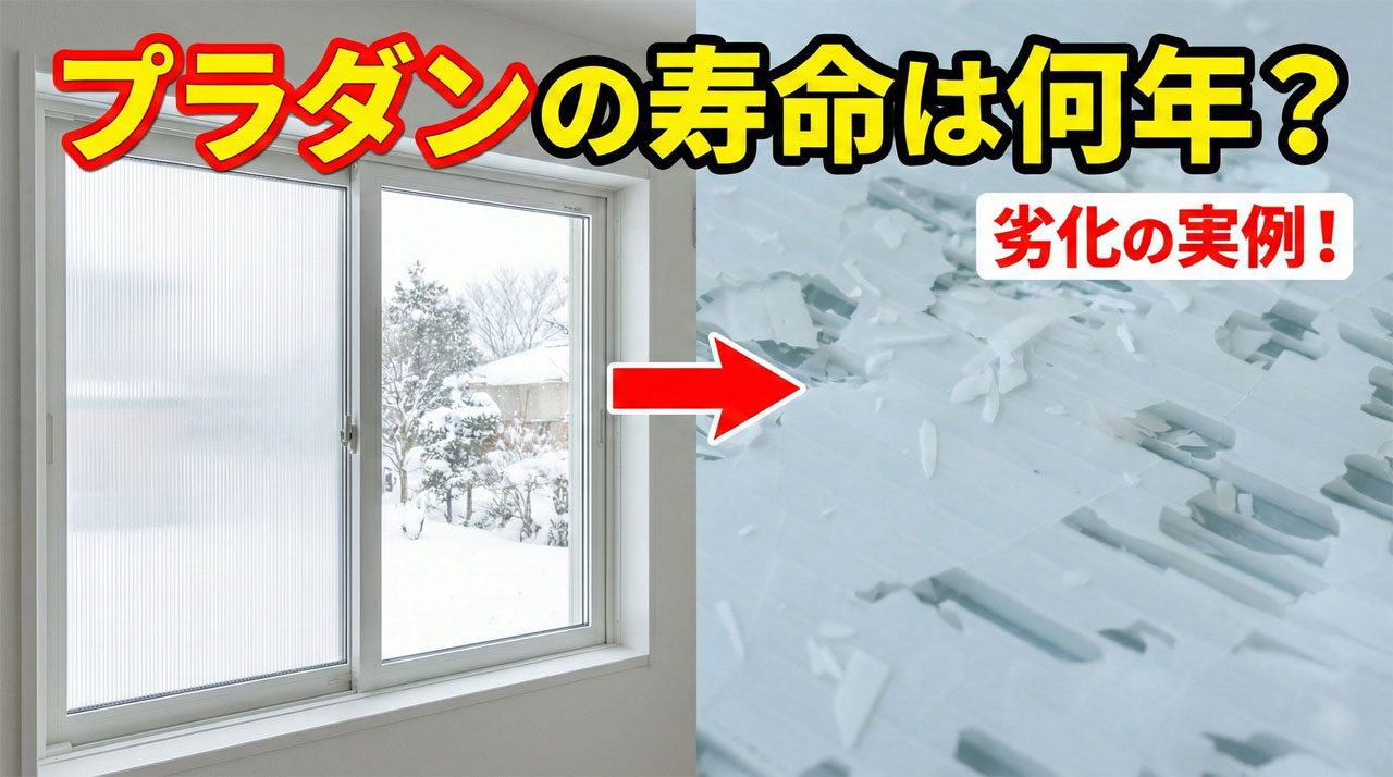 プラダン断熱の落とし穴。二重窓DIYで知っておきたい劣化スピードと耐用年数