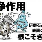 バレル研磨（コンパウンドの効果_洗浄作用）