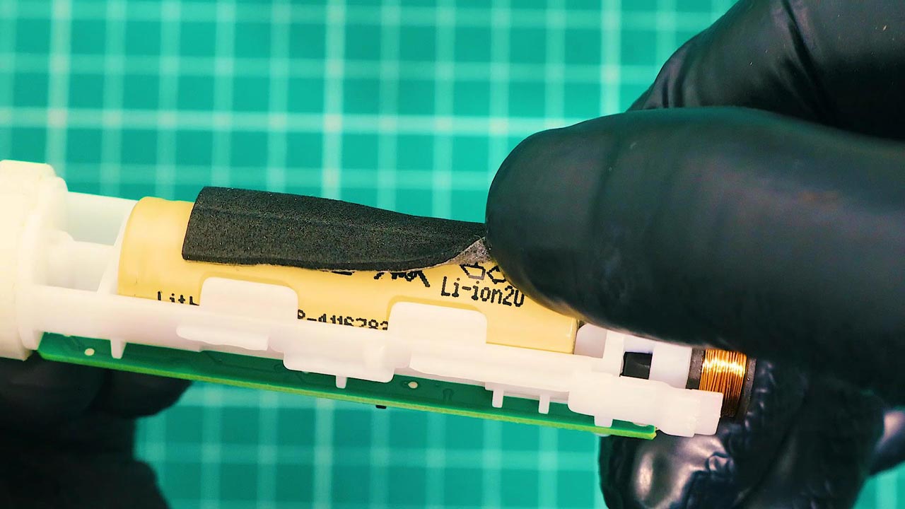 フィリップス ソニッケアー バッテリー(電池の位置)