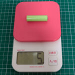 ダミー電池の重さ